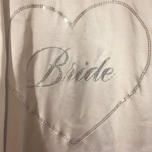 2015 bridal kimono/robe Victoria's Secret